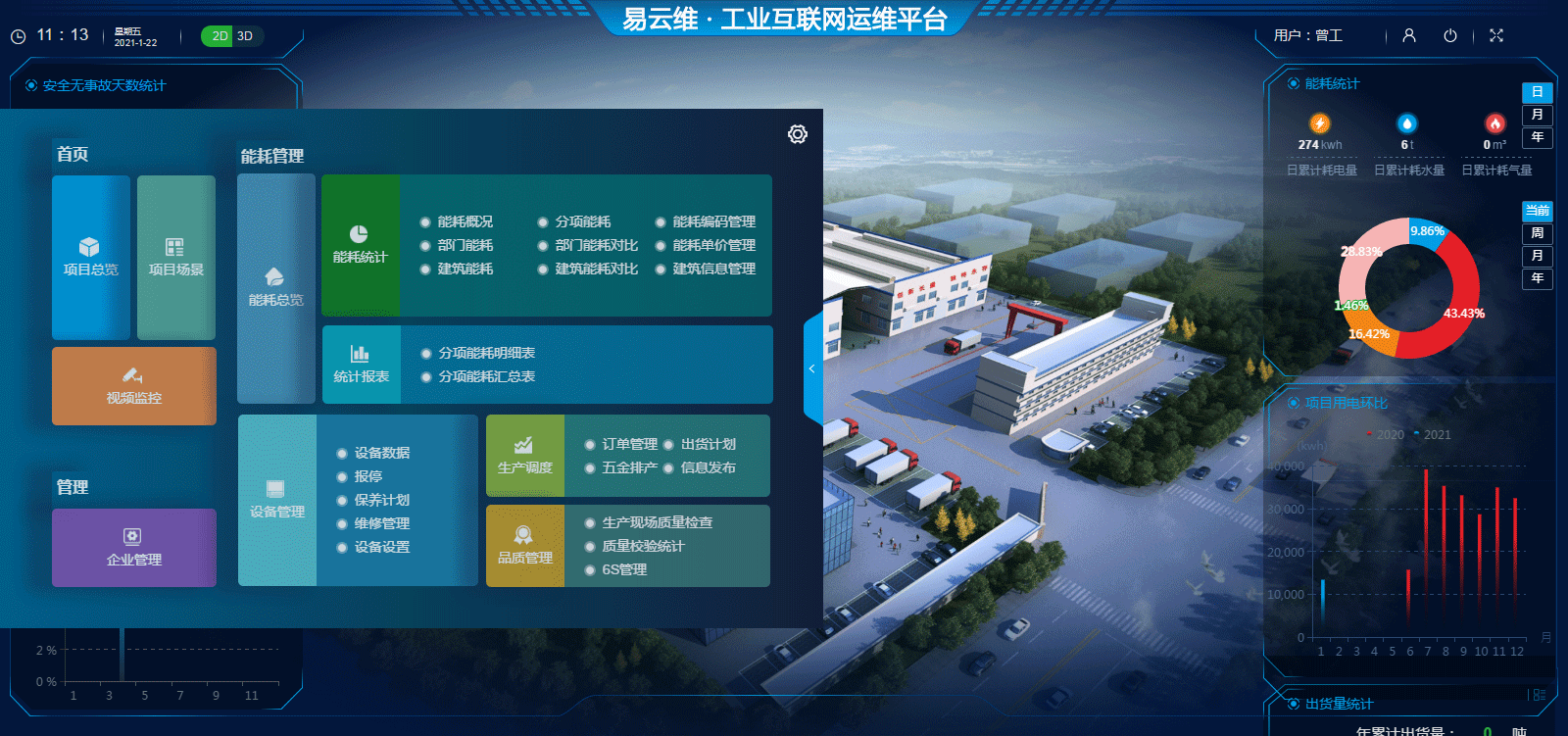 智能工廠管理云平臺