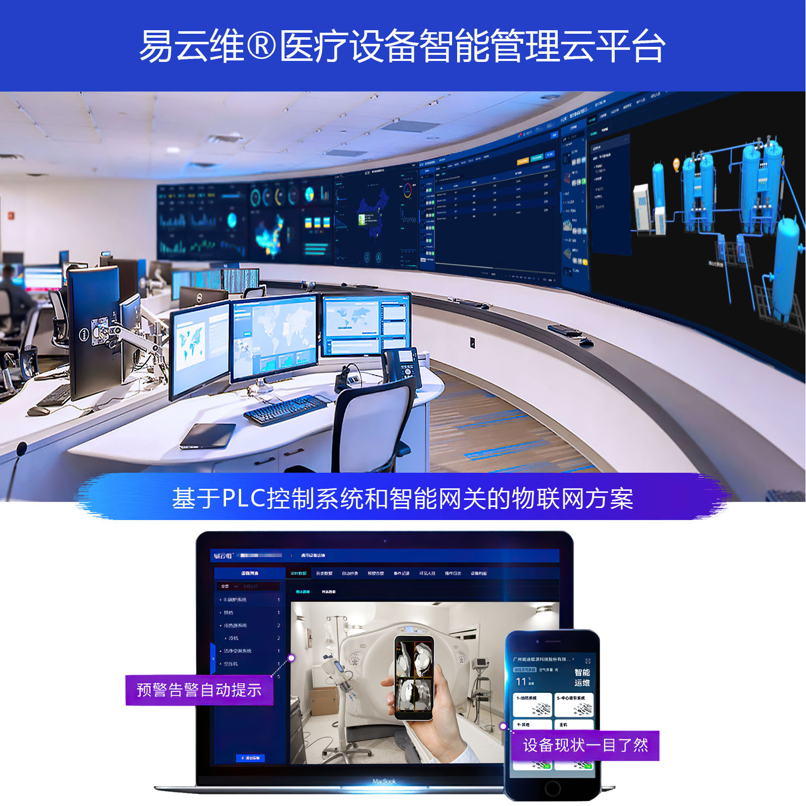 醫(yī)療設(shè)備智能管理云平臺，遠程監(jiān)控_采集數(shù)據(jù)，深入醫(yī)療器械制造企業(yè)管理的物聯(lián)網(wǎng)AP